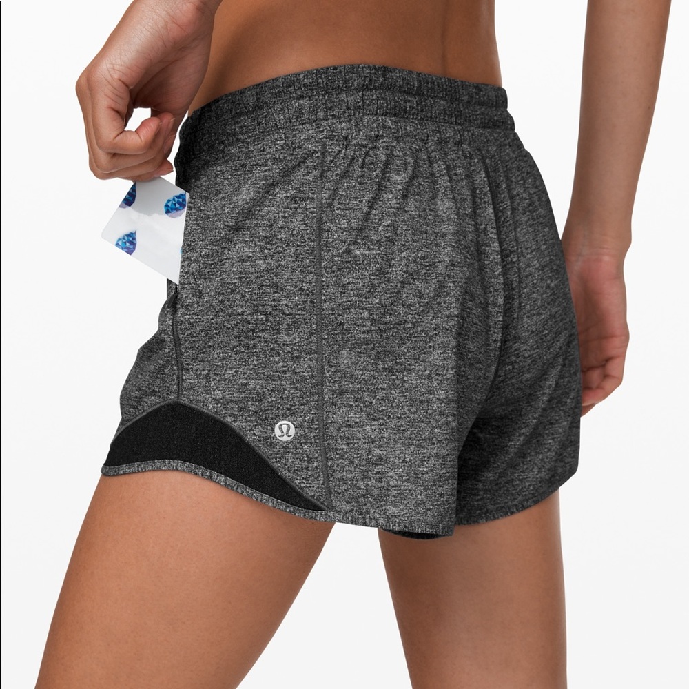 Lululemon Hotty Hot Short 4” Gray